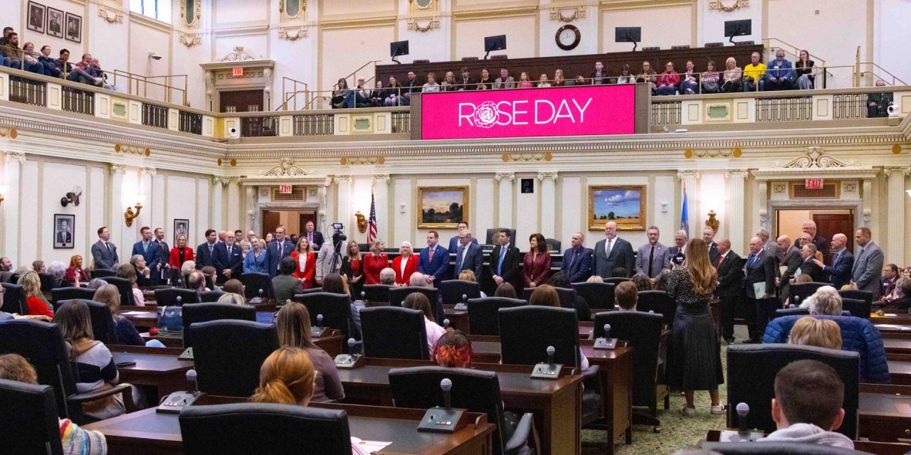 2025 Rose Day Rally Draws Pro-Life Supporters from across the State