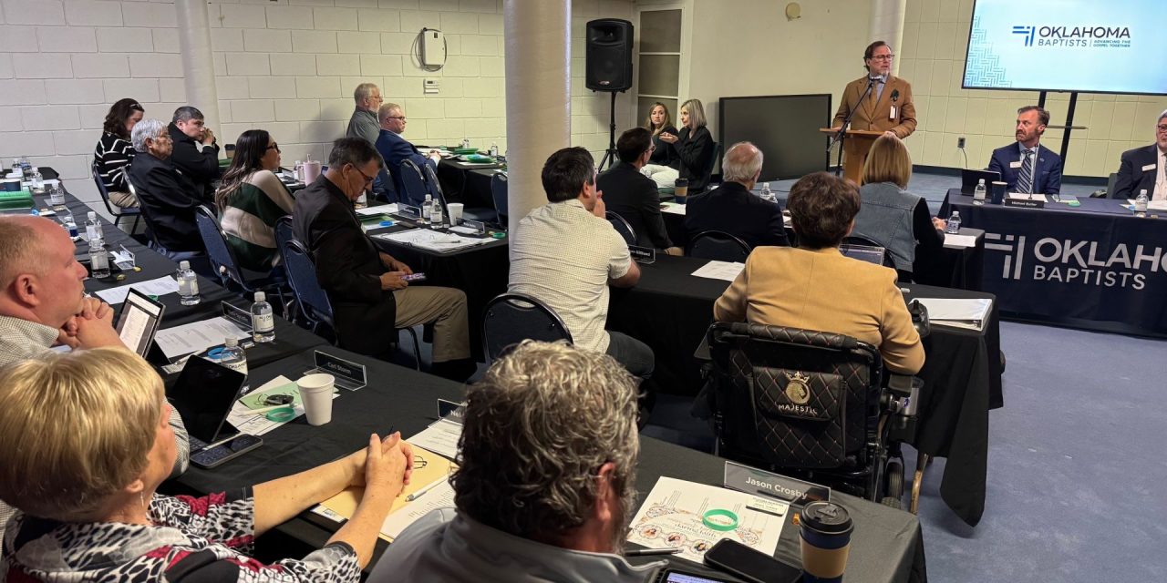 Oklahoma Baptists’ board meets in OKC for first time since moving offices