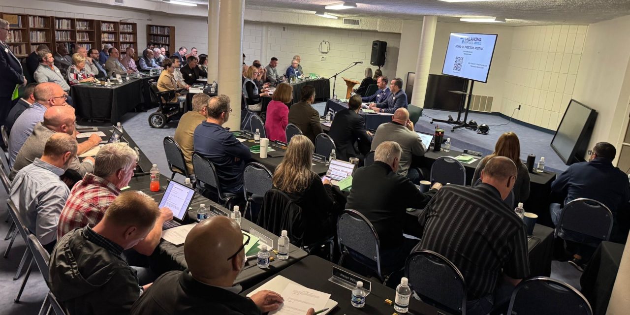 Oklahoma Baptists’ board meets in OKC for first time since moving offices