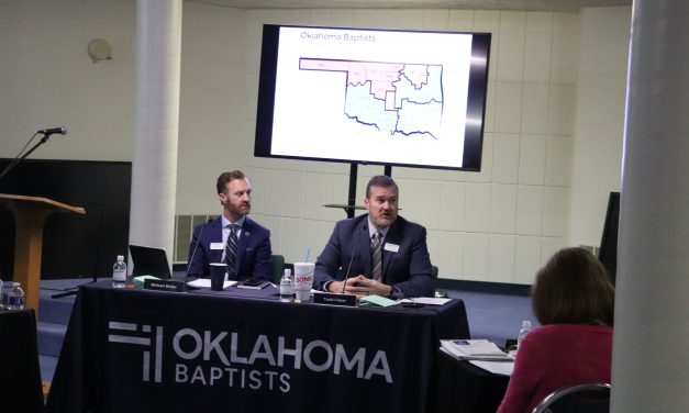 Oklahoma Baptists’ board meets in OKC for first time since moving offices