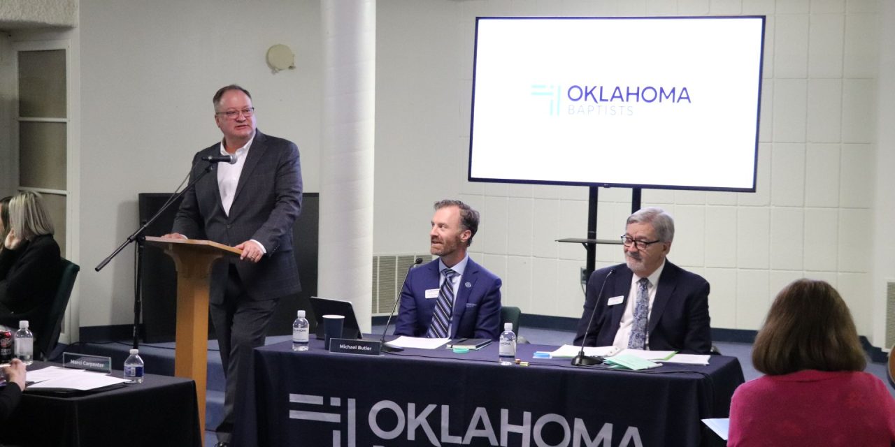 Oklahoma Baptists’ board meets in OKC for first time since moving offices