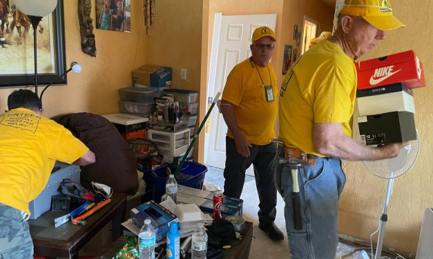 Oklahoma Baptist Disaster Relief Begins Flood Damage Clean-up