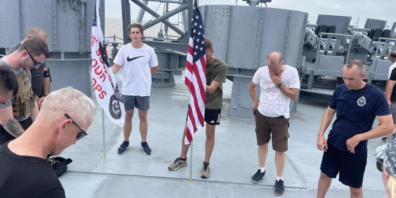 Memorial Day Flag Relay brings healing, encouragement and Gospel connections