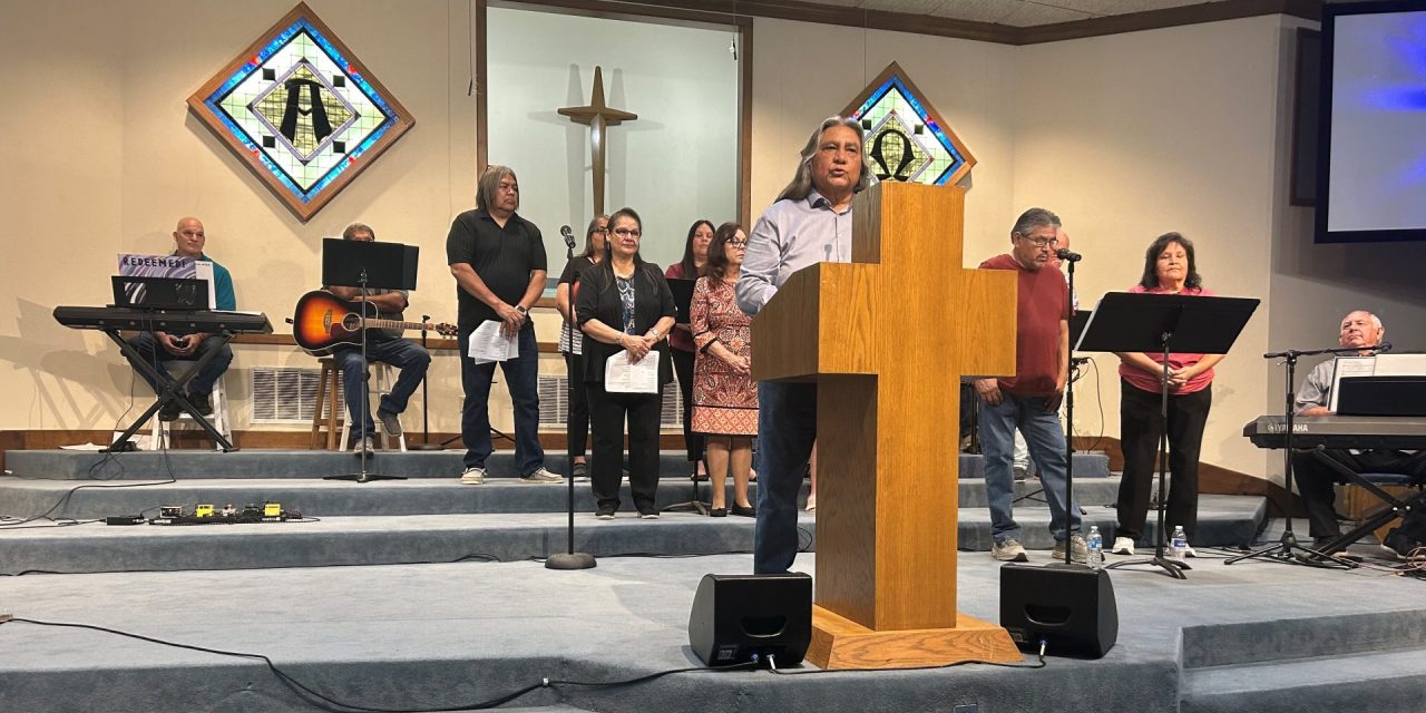 Historic Native American Church Burned in Wildfires Receives Support from Sister Churches