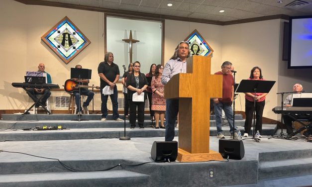 Historic Native American Church Burned in Wildfires Receives Support from Sister Churches