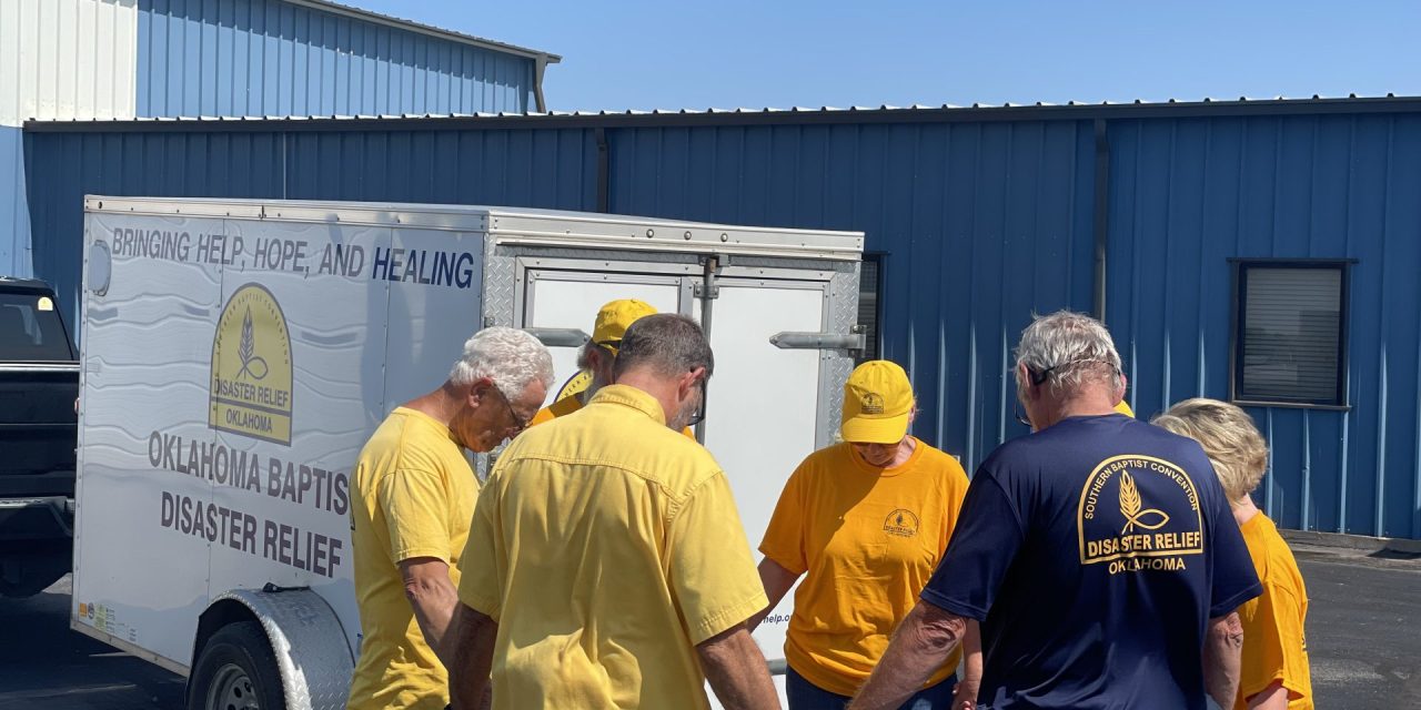 Oklahoma DR Volunteers in Texas for Flood Response