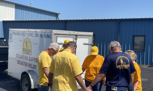 Oklahoma DR Volunteers in Texas for Flood Response