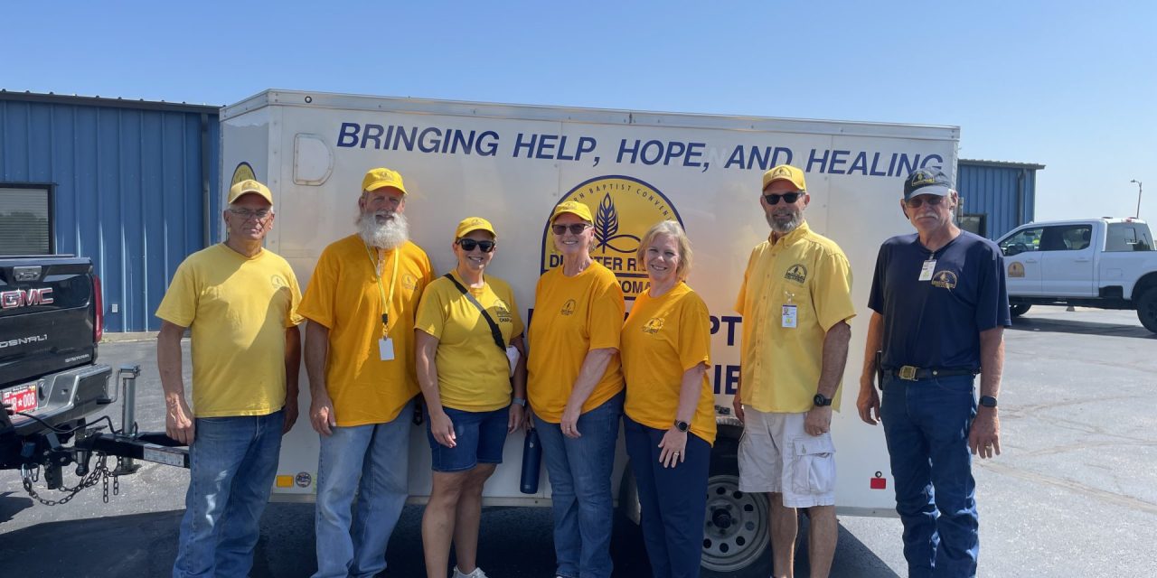 Oklahoma DR Volunteers in Texas for Flood Response
