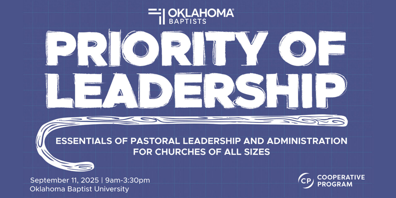2025 Priority of Leadership Conference Sept. 11 at OBU