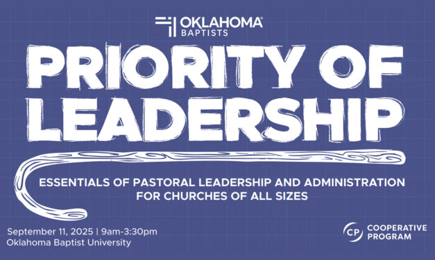 2025 Priority of Leadership Conference Sept. 11 at OBU