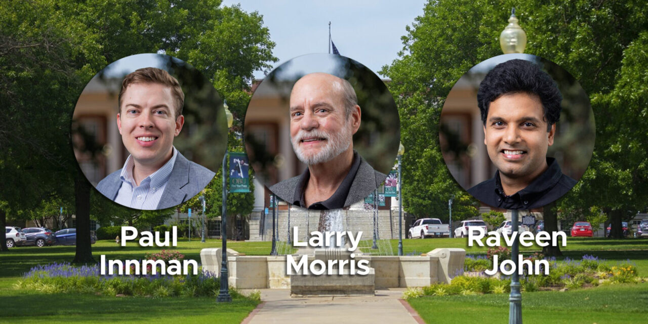 OBU welcomes Inman, John and Foster to James E. Hurley School of Science and Mathematics