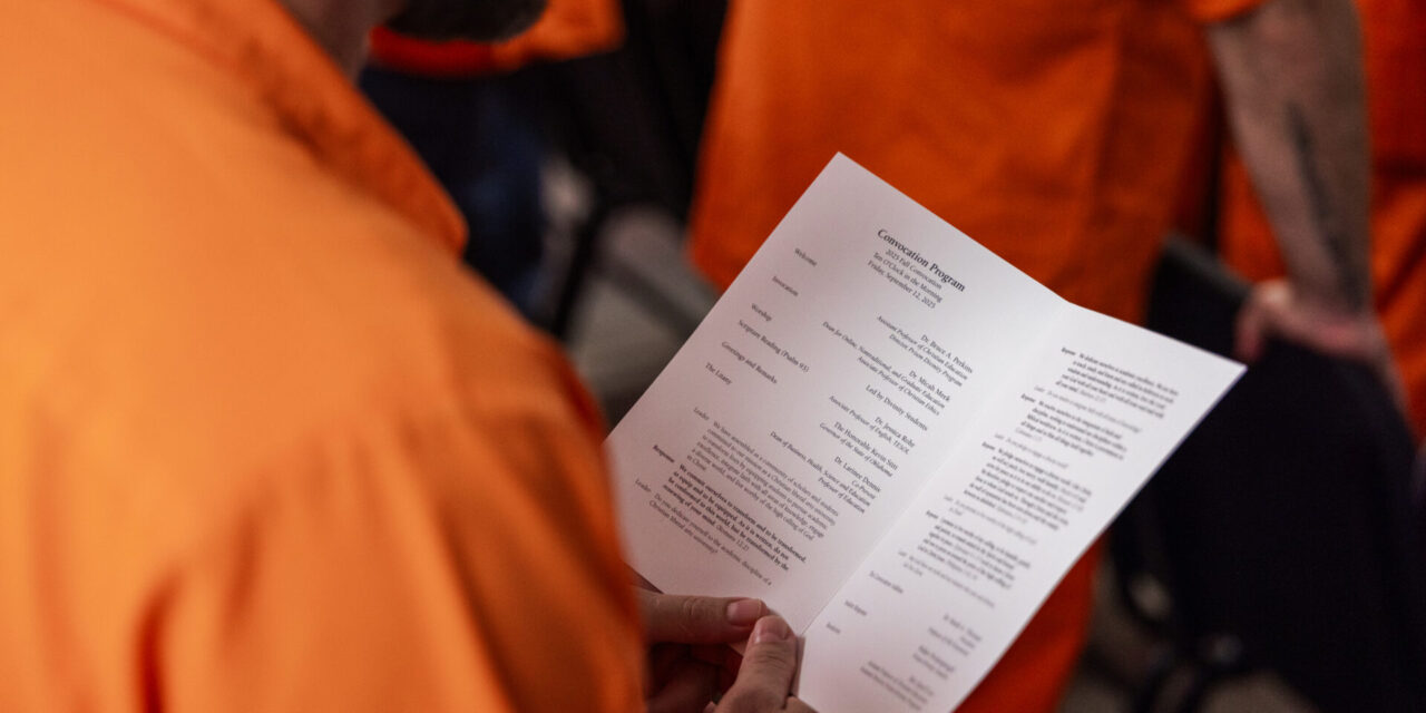 Hope Behind Bars: OBU Prison Divinity Graduates Share Gospel, Hope