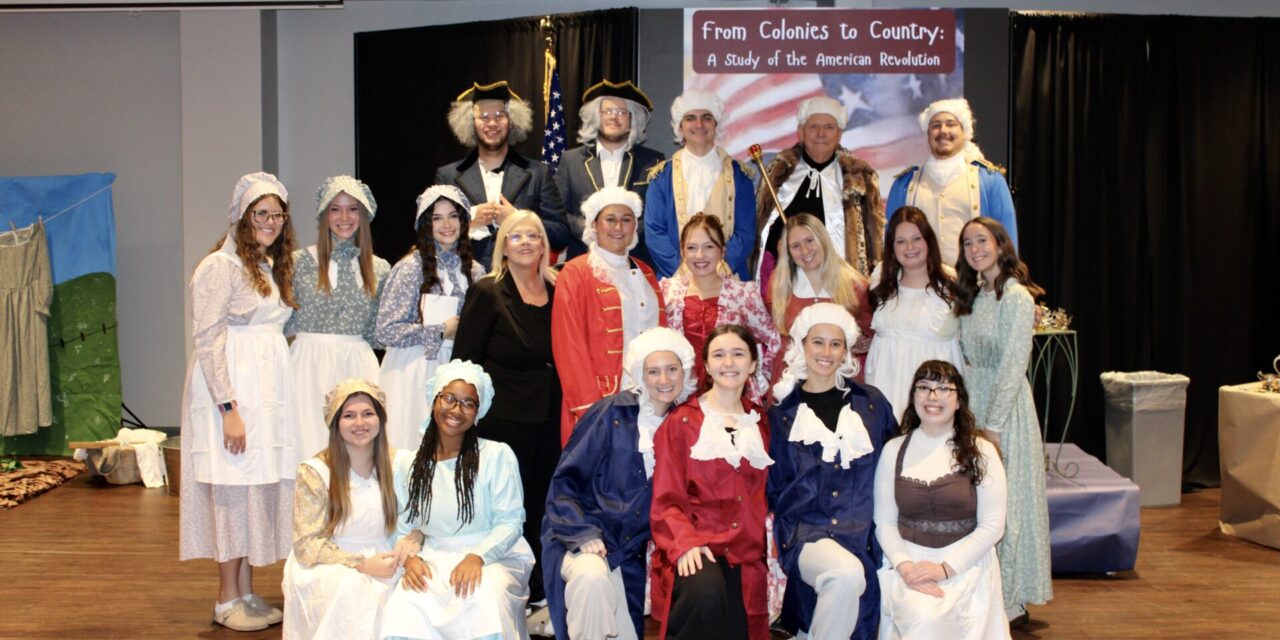 Students of OBU’s Henry F. McCabe Family School of Education bring history to life