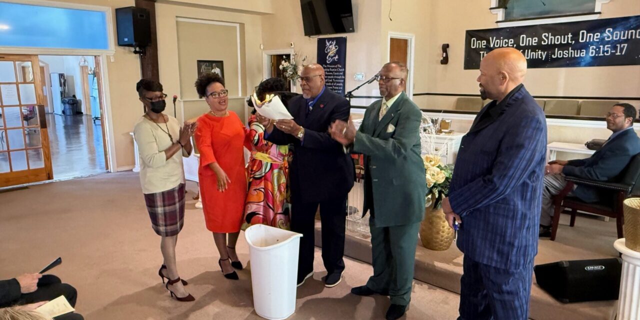 Lawton, Friendship Celebrates ‘God’s Great Blessing’ During Note Burning Ceremony