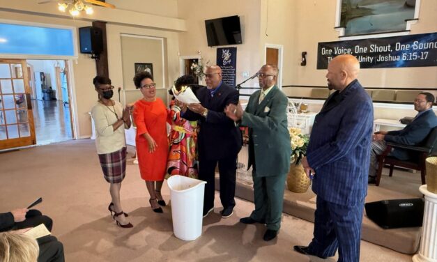 Lawton, Friendship Celebrates ‘God’s Great Blessing’ During Note Burning Ceremony