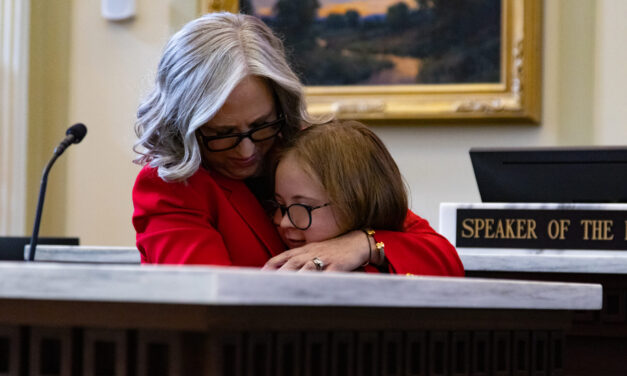 Hundreds of Pro-Life Supporters Attend Annual Rose Day at State Capitol