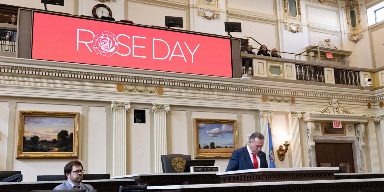 Hundreds of Pro-Life Supporters Attend Annual Rose Day at State Capitol