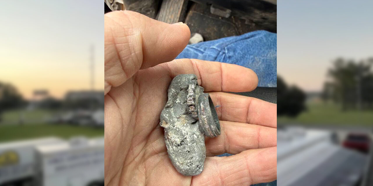 Oklahoma Disaster Relief Team Recovers Wedding Rings for Married Couple