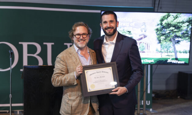 Hobbs Award presented at SBC to Ryan Blackwell