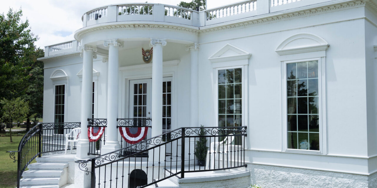 ‘WHITE HOUSE’ REPLICA IN SHAWNEE POINTS CHILDREN TOWARD FAITH, NATION’S HISTORY