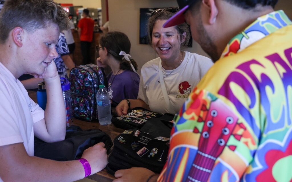 Pinspired Activity – Falls Creek Pin Trading Goes Beyond the Borders of Camp