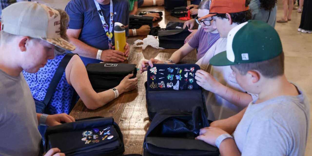 Pinspired Activity – Falls Creek Pin Trading Goes Beyond the Borders of Camp