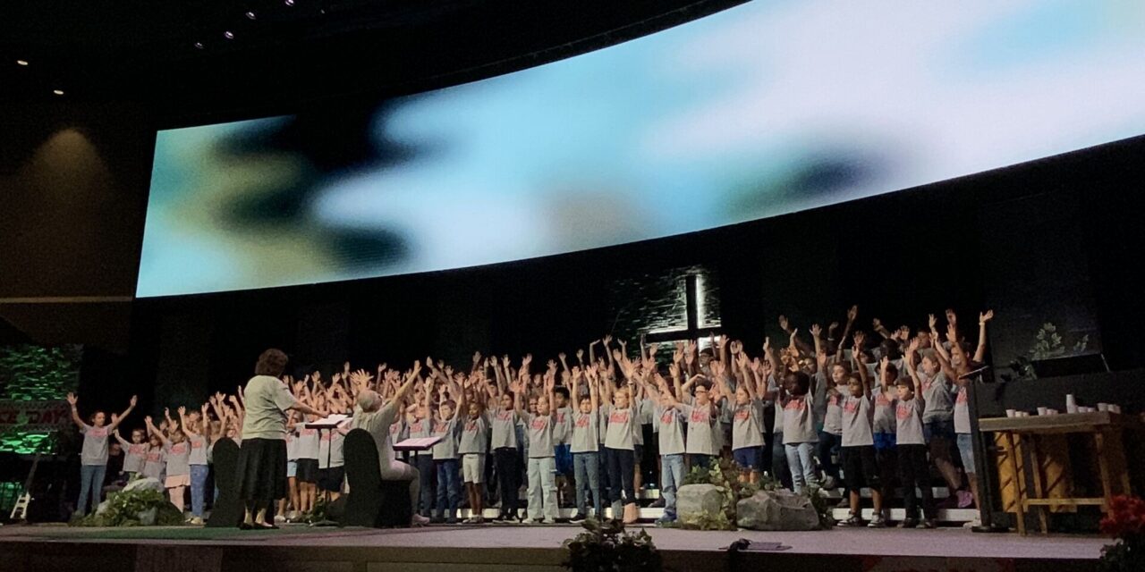 Students Inspired at Worship Arts Camp for Kids